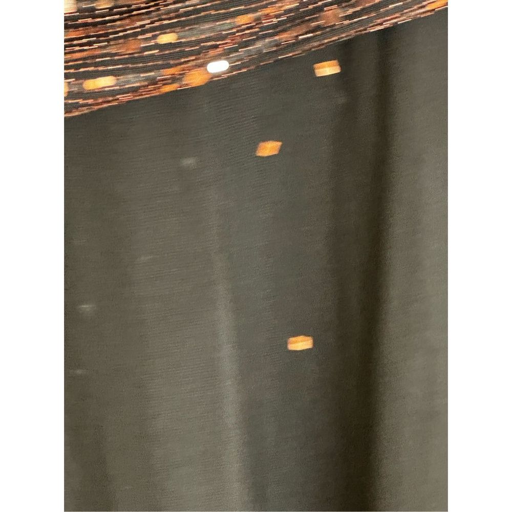 R & M Richards 16W black and copper evening dress - Picture 7 of 9